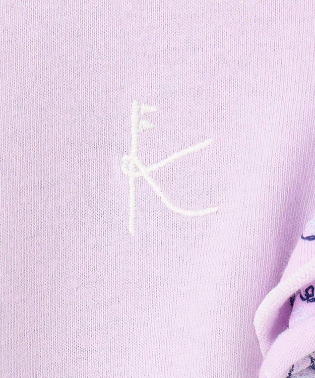 組曲 KIDS 【150-160cm】ビーチコーミングスカラップ ワンピース マーメイドピンク系