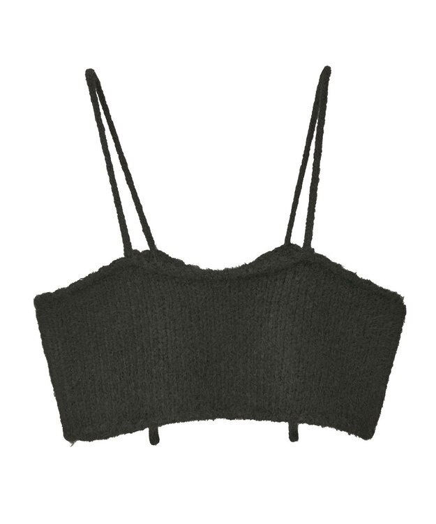 AMERICAN HOLIC ニットビスチェ Black