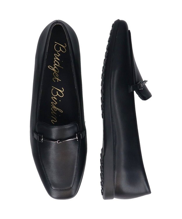 Bridget Birkin 【Bridget Birkin】シンプルビットソフトローファー ブラック