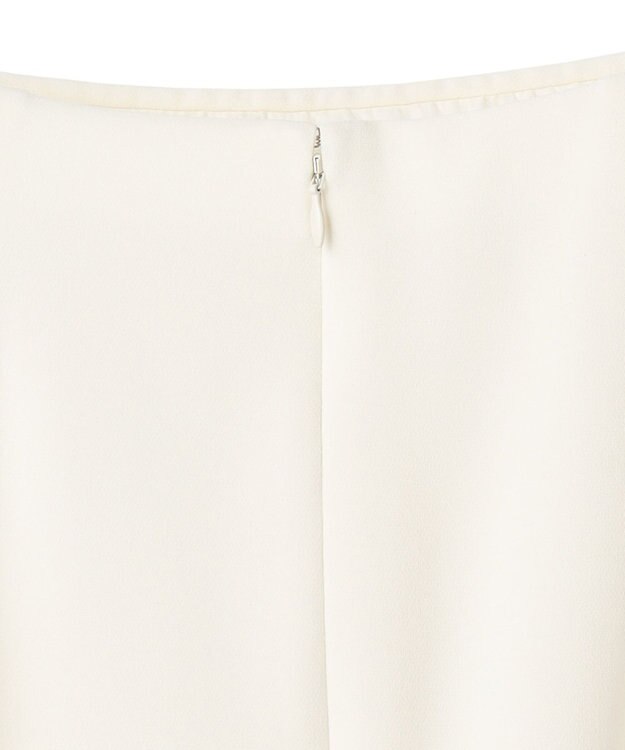 BEIGE， GYPSUM / シルキータッチ  Iラインロングスカート Ecru
