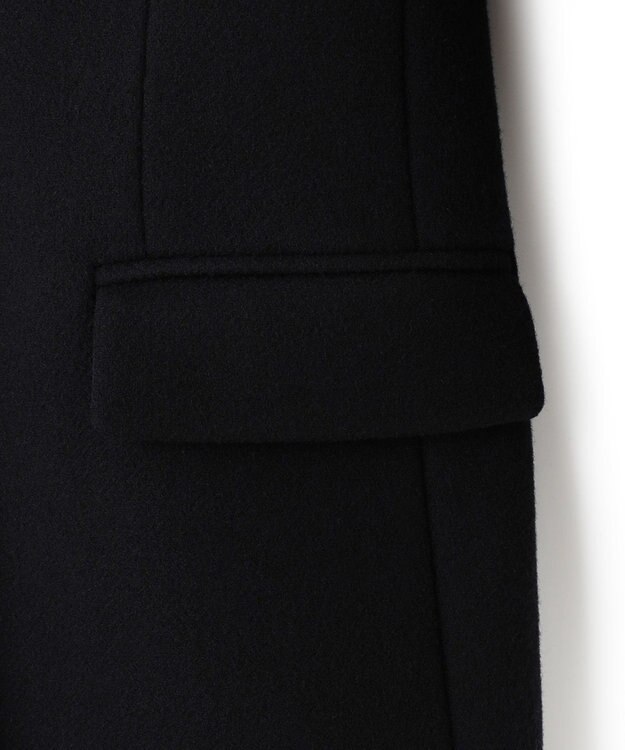 JOSEPH ウールコート　シングルブレストコート Black