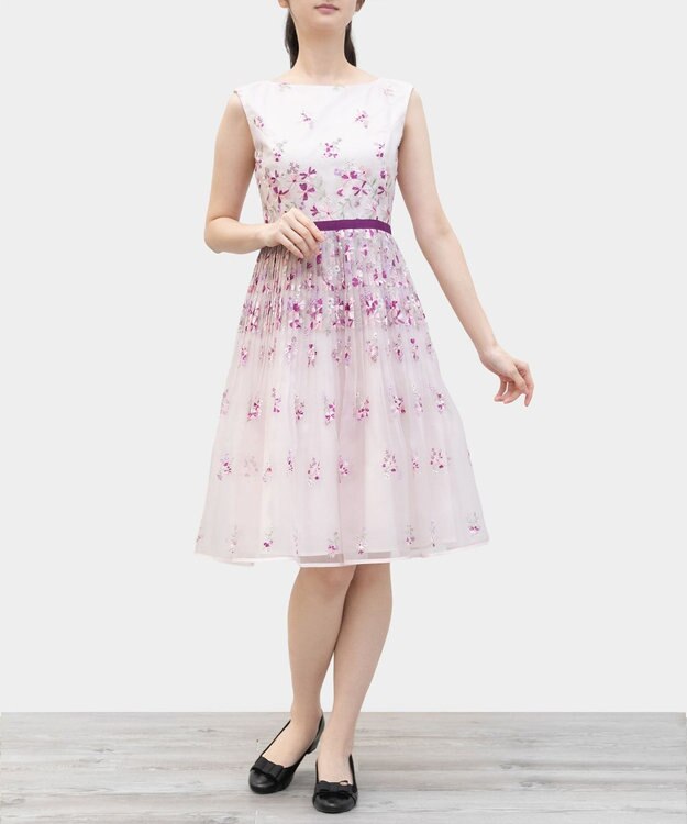 TOCCA 【キャンセル分販売！】【洗える】FRAGRANCE OF FLOWERS ドレス ピンク系