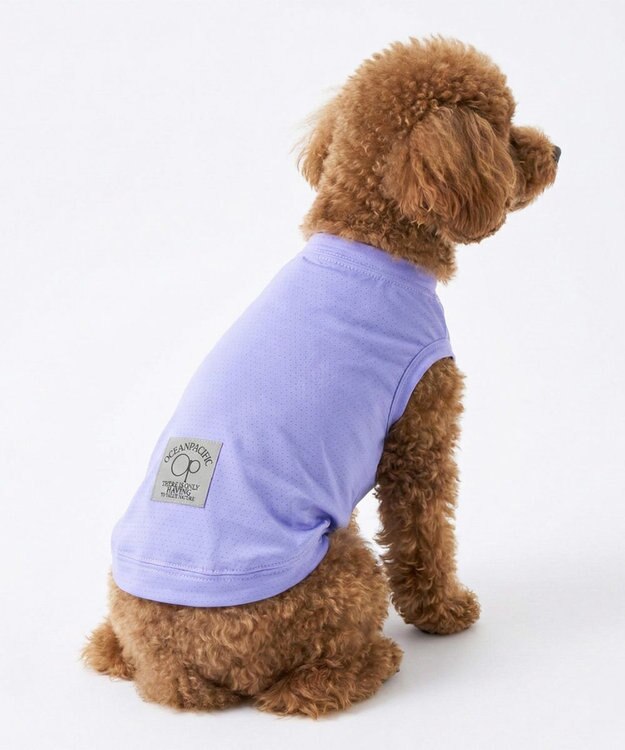 OP／FILA 【Ocean Pacific】メッシュドッグウェア ペットウェア パープル