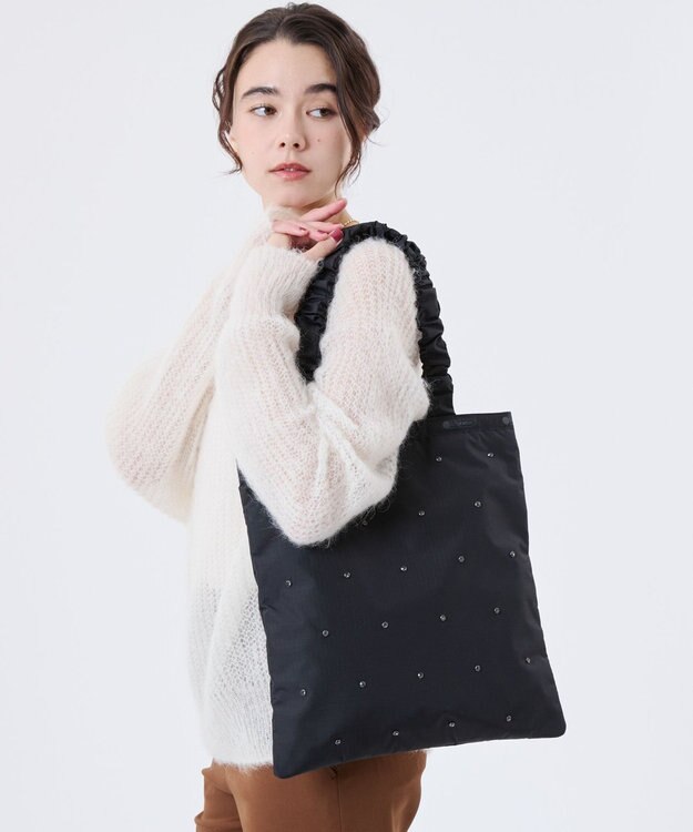 LeSportsac GH EMERALD TOTE/ビジューブラックグレー ビジューブラックグレー