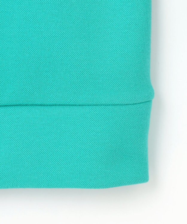 23区GOLF 【MEN】パターンからゴルフに合わせたしっかり素材のカノコダンボールモック ターコイズブルー系