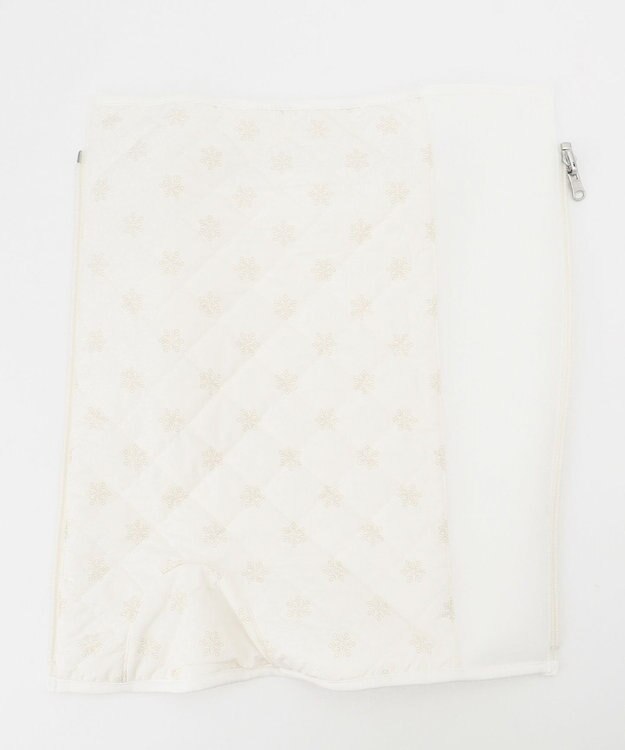 23区GOLF 毎年大人気の防寒アイテム【WOMEN】タフタ レッグウォーマー ホワイト系