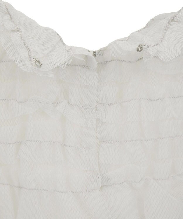 AMERICAN HOLIC 【2点セット】チュールキャミ+ノースリーブT Ivory