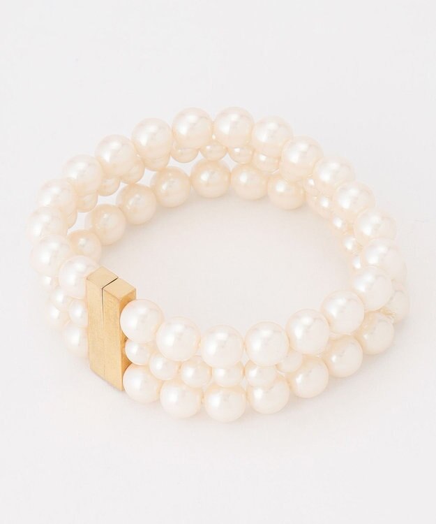 23区 パールブレスレット ホワイト系