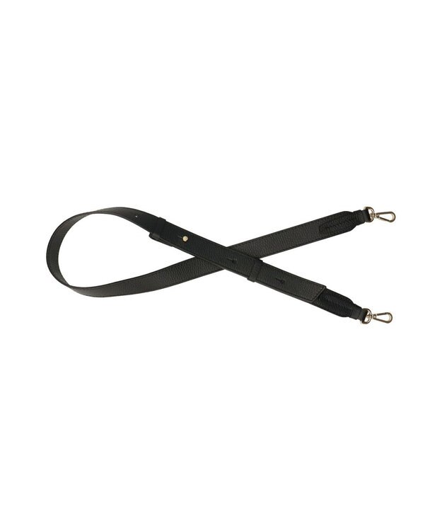 INTER-CHAUSSURES 【LORISTELLA】レザーハンドルミニハンドバッグ ブラック