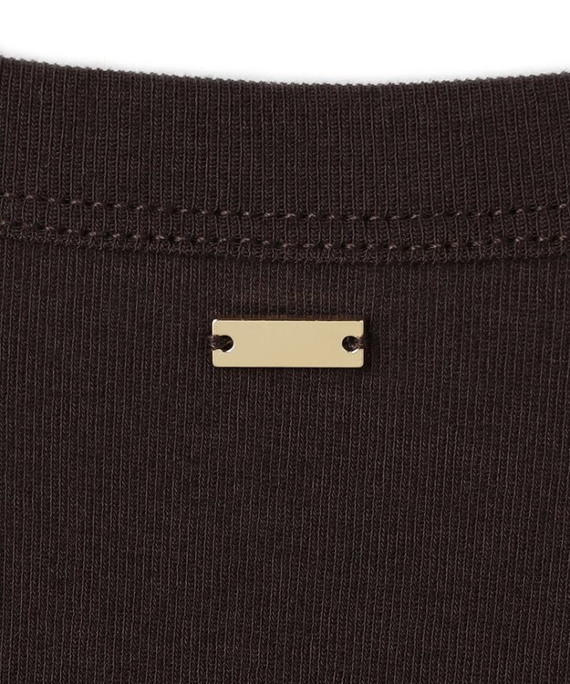UNFILO ドライタッチフライス ノースリーブ Tシャツ ブラウン