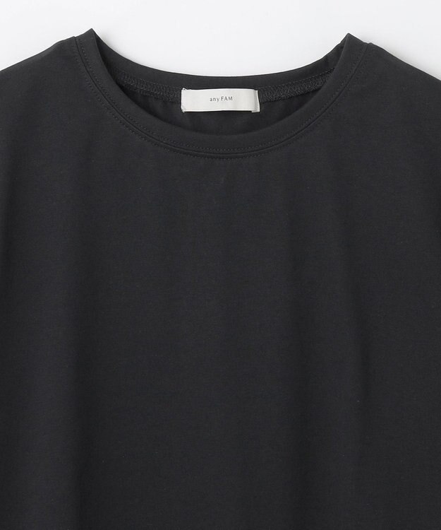 ANY ソロナチュールスリーブプルオーバー ブラック