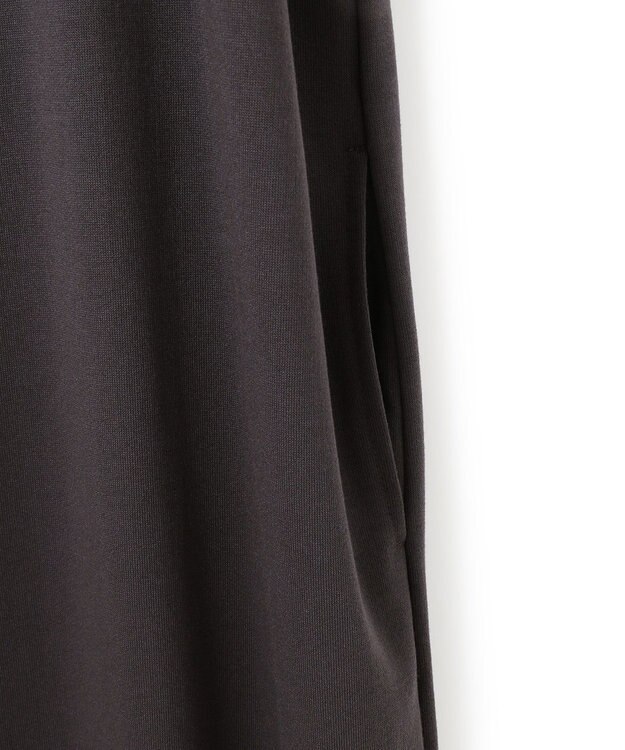 23区 L 【SLOW/一部店舗限定】コットンライクテリー フーディー ワンピース グレー系