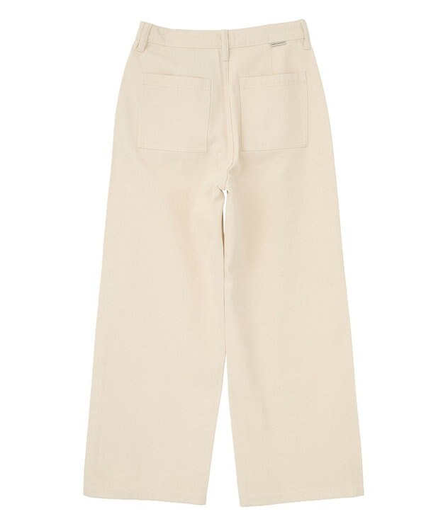 AMERICAN HOLIC ベイカーデニムパンツ White