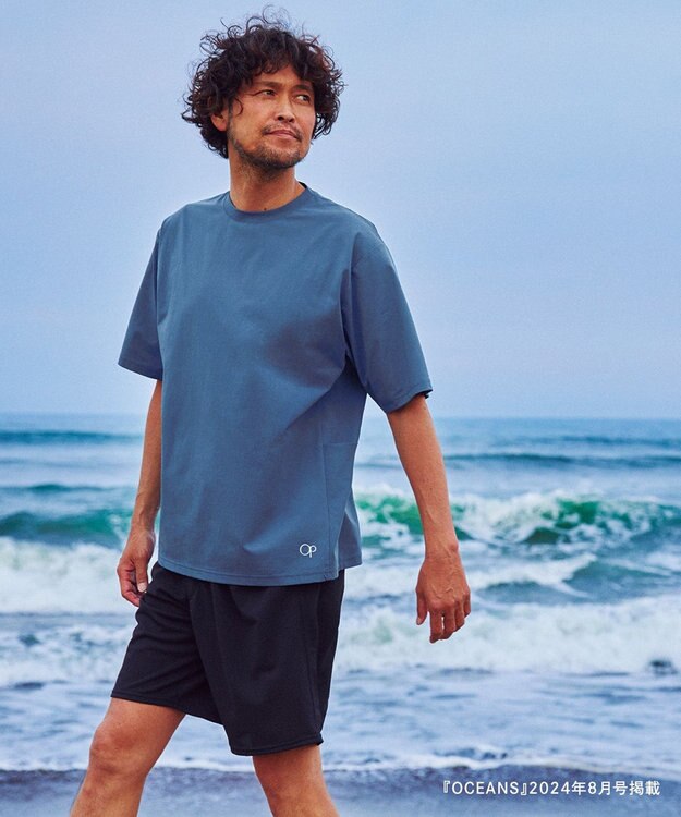 UNFILO MENS 【コラボ】オーシャンパシフィック ショートパンツ ブラック