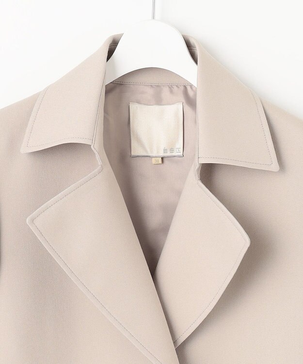 自由区 L トロトレンチ ミドル丈コート ベージュ系