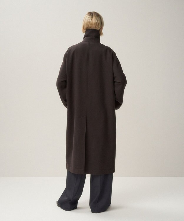 ATON SUPER 160S DOUBLE SAXONY | ダブルブレストコート - UNISEX BROWN