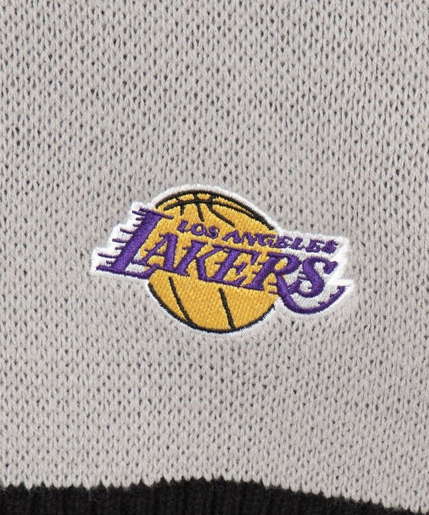 WEGO 【ユニセックス着用ITEM】別注NBAジャガードプルオーバー グレー