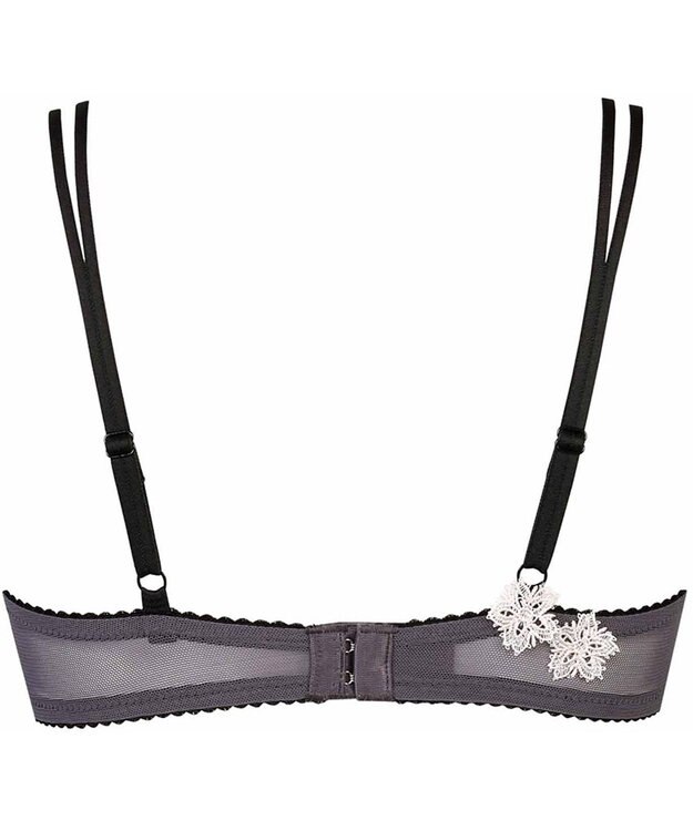 WACOAL ブラジャー 【リボンブラ 胸もとフィットながもち】 動いてもパカパカしにくい レディース BXD409 /ワコール ブラウン