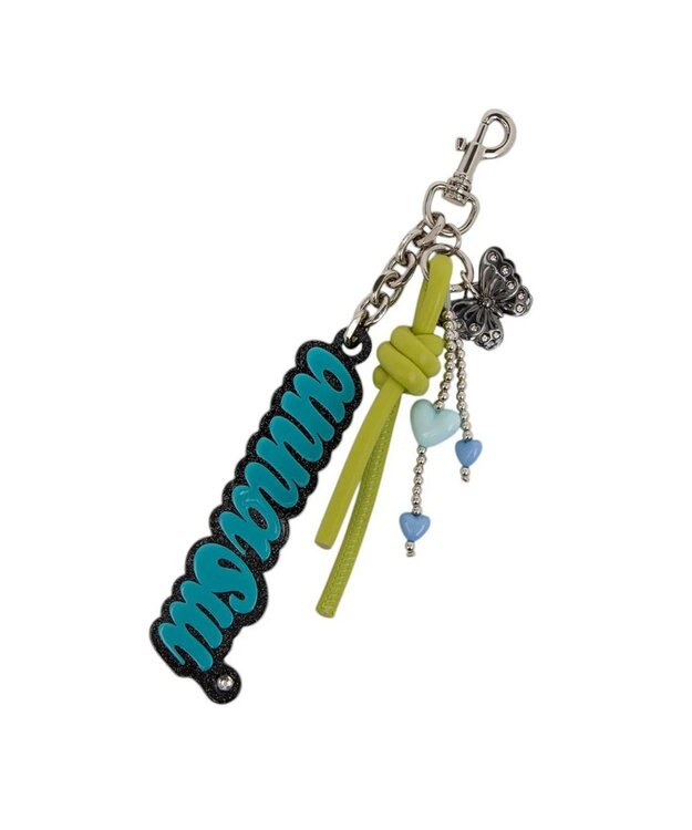 ANNA SUI ロッキンチャーム ロゴ グリーン