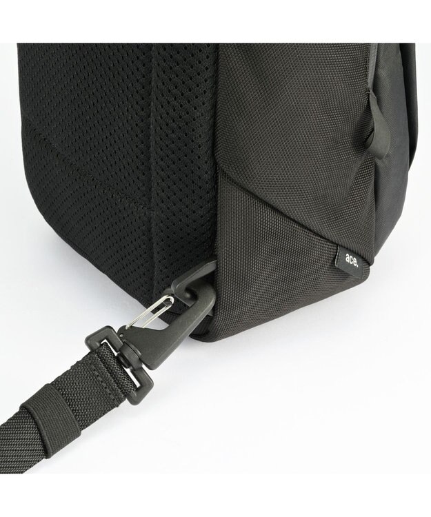 ACE BAGS & LUGGAGE ace. ラグレンティスクロスX ボディバッグ  8.0インチタブレット 高強度 高撥水 20064 エース ブラック