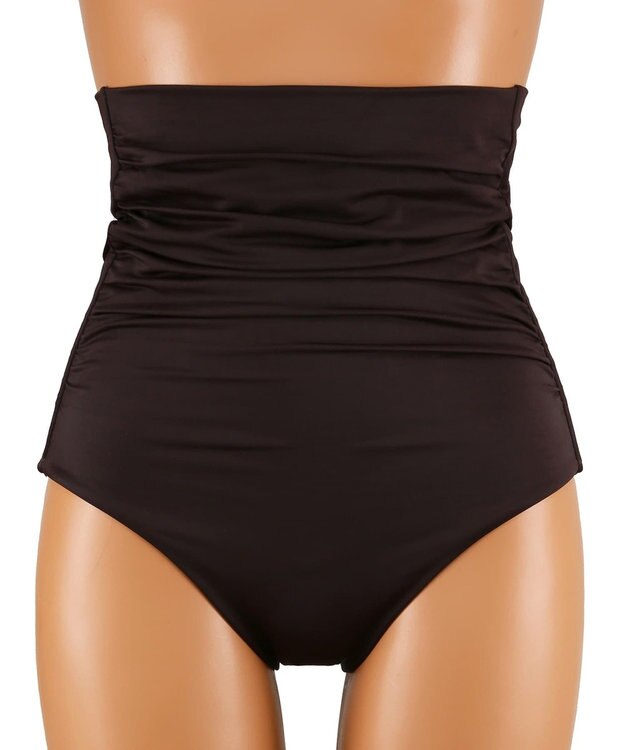 San-ai Resort（三愛水着楽園） 【ナチュラルシェイプスイム　ライト】　スカーフ風ノンワイヤービキニ　9M・11L　【San-ai Resort（サンアイリゾート）】 ブラウン