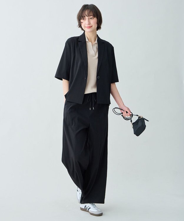 ANY 7daysデイリーリラックスジャケット ブラック