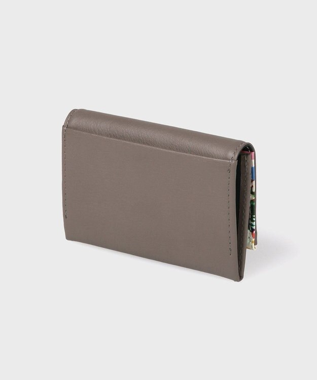 Paul Smith マーガレットプリントトリム 名刺入れ グレー