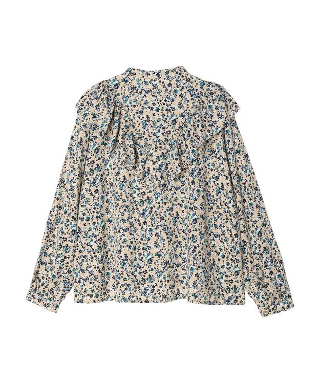 AMERICAN HOLIC アソートプリントフリルブラウス Light Beige