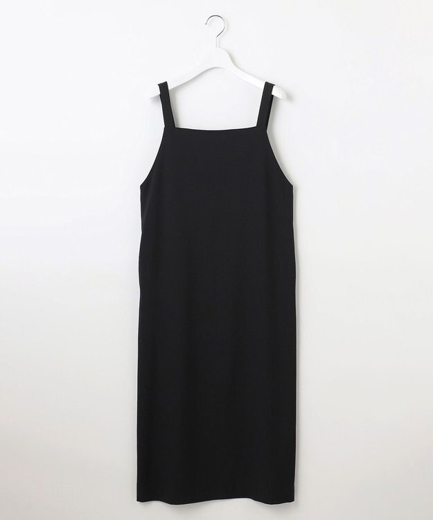 J.PRESS LADIES L 【WEB限定カラーあり・洗える】Lightジョーゼット キャミ ワンピース 【WEB限定】ブラック系