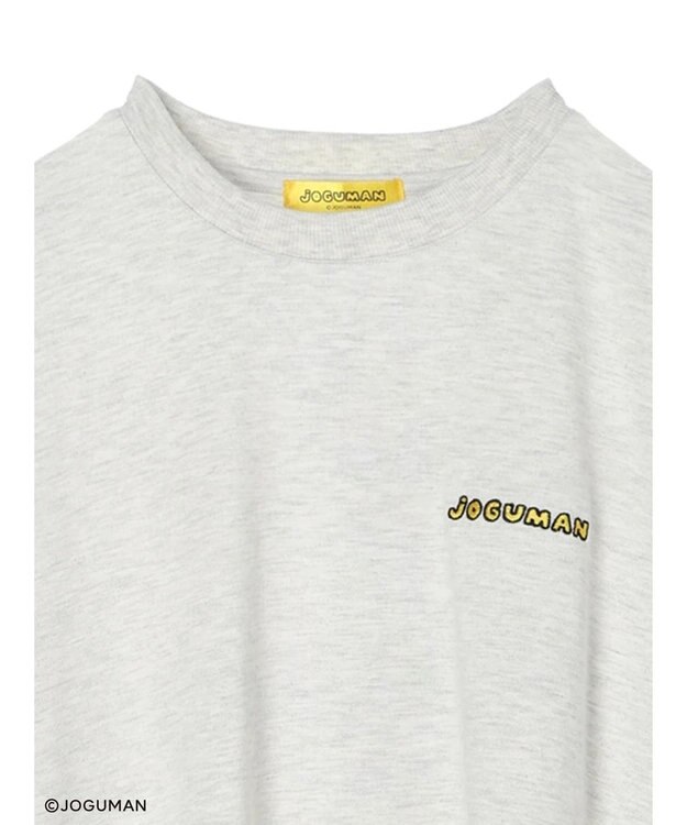 Green Parks ジョグマン／カラフルバックプリントＴシャツ Oatmeal