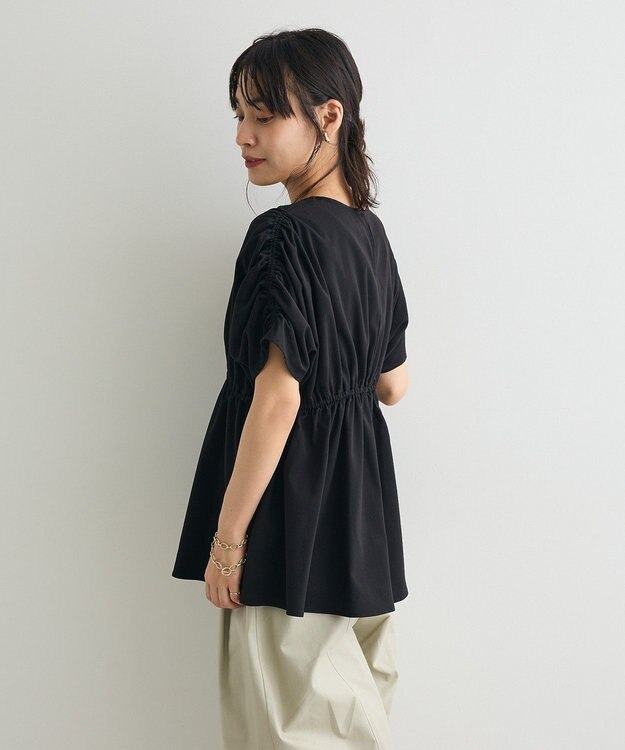 CRAFT STANDARD BOUTIQUE ショルダードロストチュニック Black