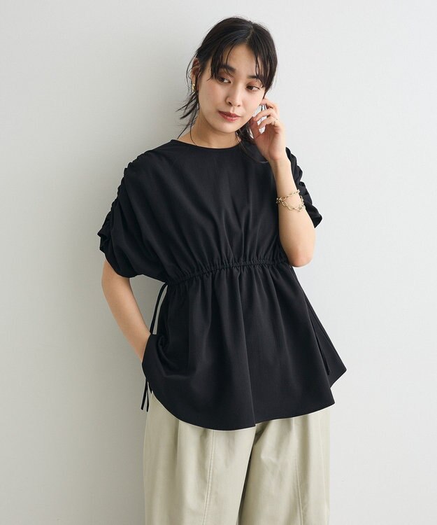 CRAFT STANDARD BOUTIQUE ショルダードロストチュニック Black