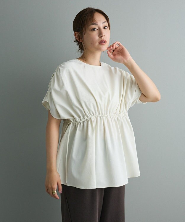 CRAFT STANDARD BOUTIQUE ショルダードロストチュニック Ivory