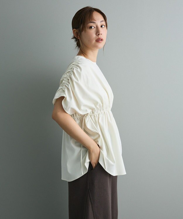 CRAFT STANDARD BOUTIQUE ショルダードロストチュニック Ivory