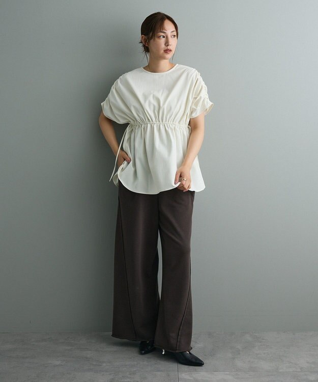 CRAFT STANDARD BOUTIQUE ショルダードロストチュニック Ivory