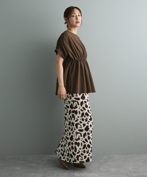 CRAFT STANDARD BOUTIQUE ショルダードロストチュニック Brown