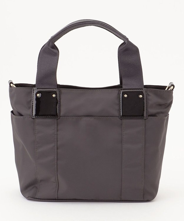 LA BAGAGERIE 2WAYナイロンミニトート ダークグレー