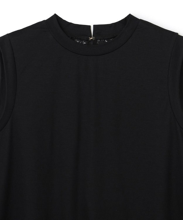 BEIGE， 【洗える・Oggi ８月号掲載】PALMIERS / ノースリーブカットソー Black