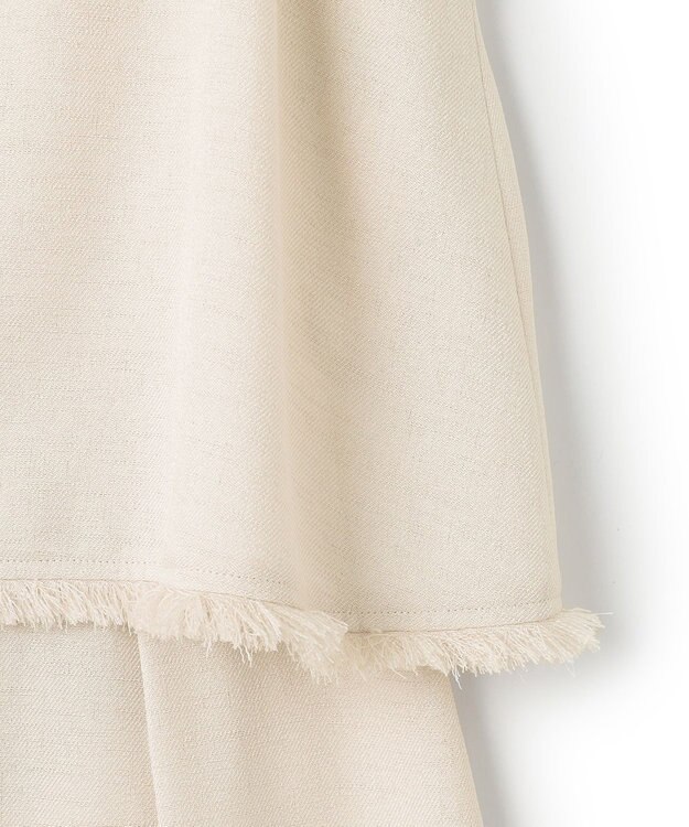 uncrave リネンライクツイル オールインワン エクリュ