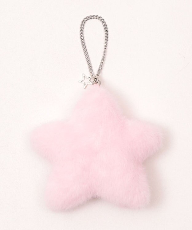 WEGO 【痛バ＆推し活グッズ】ふわふわスターIDフォトチャーム ライトピンク