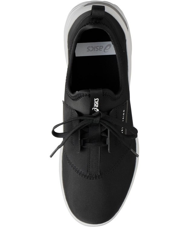 ASICS WALKING ゲルラシーロ SN E相当 ブラック系