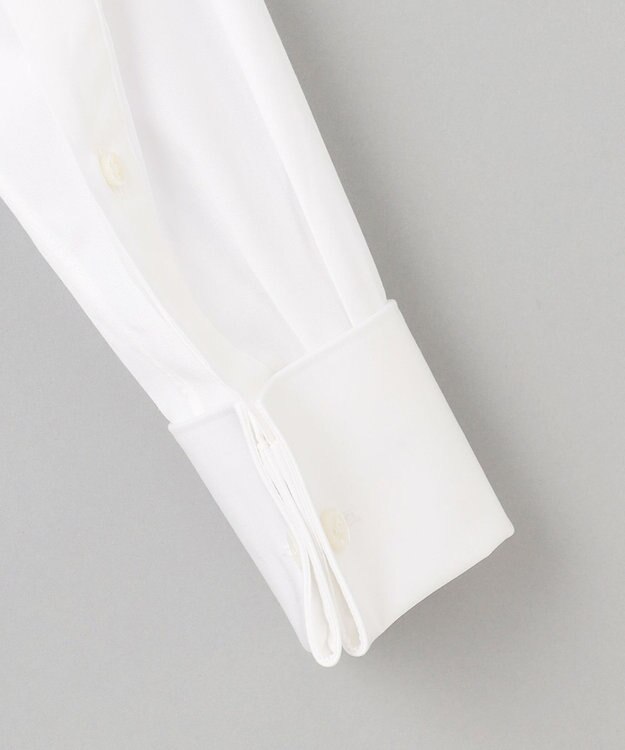 GOTAIRIKU 【WEAR BLACK】レギュラーカラー ダブルカフス ドレスシャツ ホワイト系