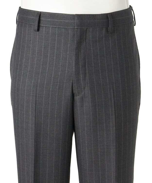 J.PRESS MEN 【WEB・一部店舗限定】インテリジェントストライプ スーツ / 総裏 グレー系2