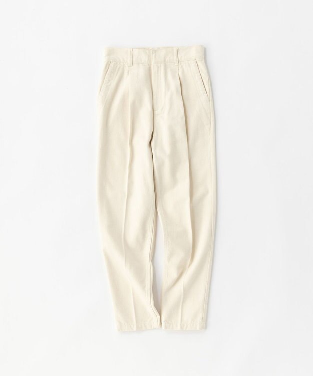 uncrave 【uncrave WHITE】テーパード デニムパンツ エクリュ