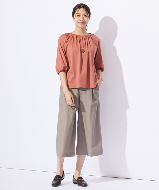 J.PRESS LADIES L シールズトリコットライト カットソー ローズピンク系