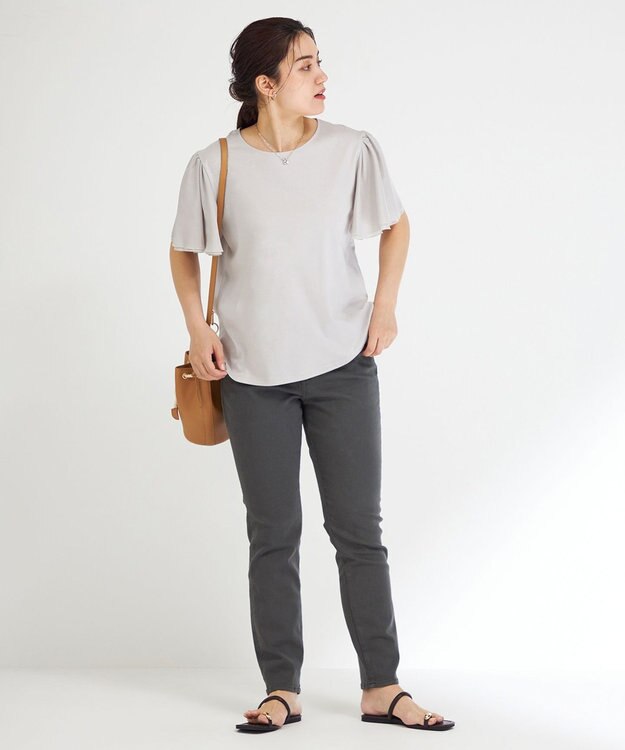 23区 L 【Lサイズ限定】23区DENIM ストレッチフィット スキニーパンツ グレー系