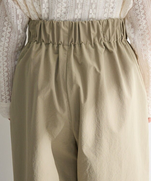 Green Parks ツータックイージーパンツ Khaki