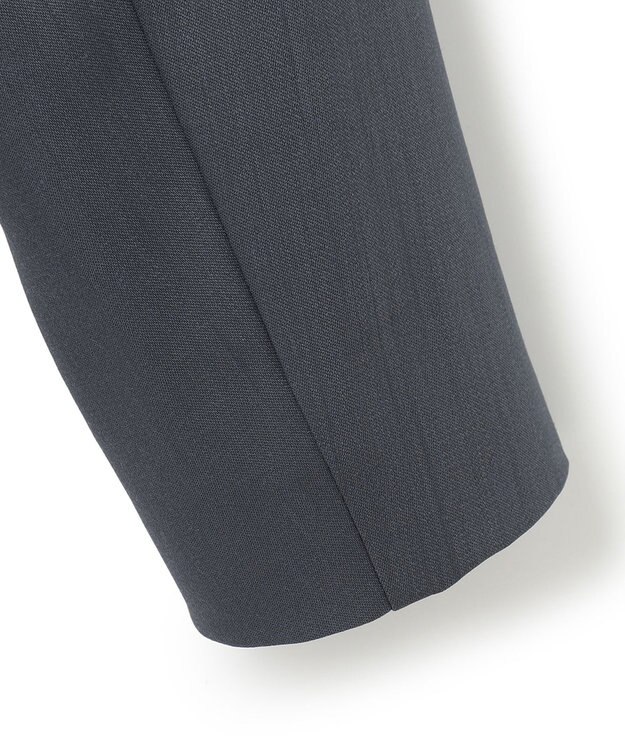 JOSEPH HOMME 【洗えるWOOLセットアップ】ウーステッドバラシャ　ノーカラージャケット ライトグレー系