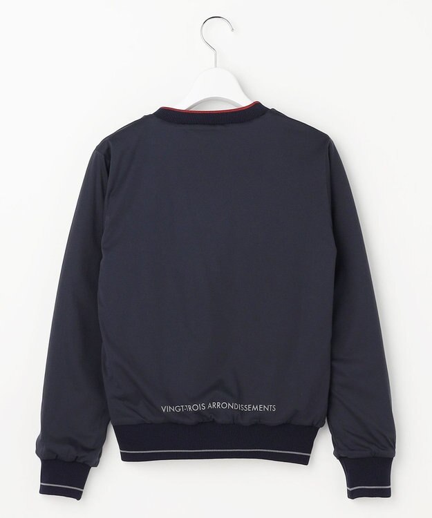 23区GOLF 【WOMEN】リバーシブルニット 防風裏地 2WAY レッド系1