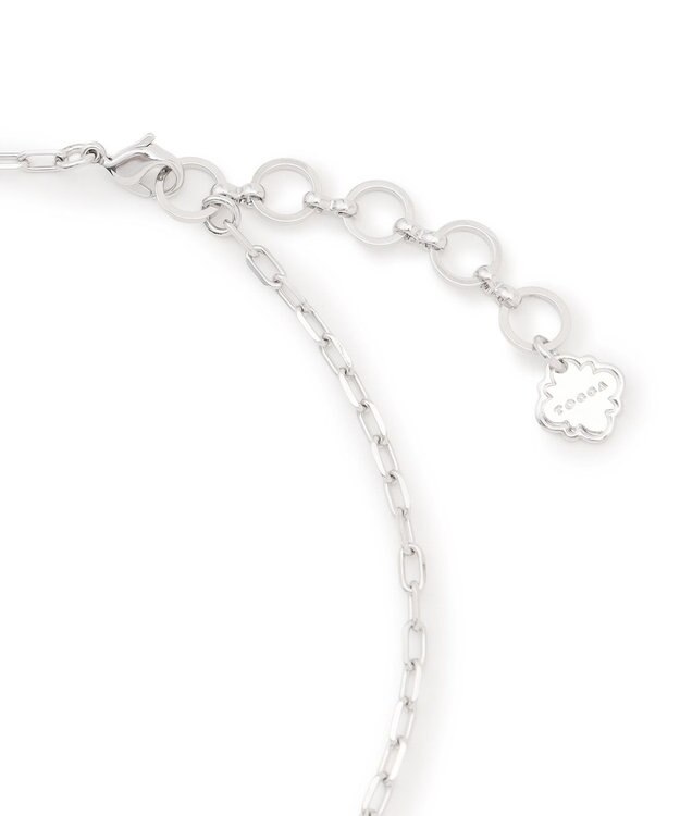 TOCCA LINE PEARL NECKLACE 淡水パールネックレス シルバー系